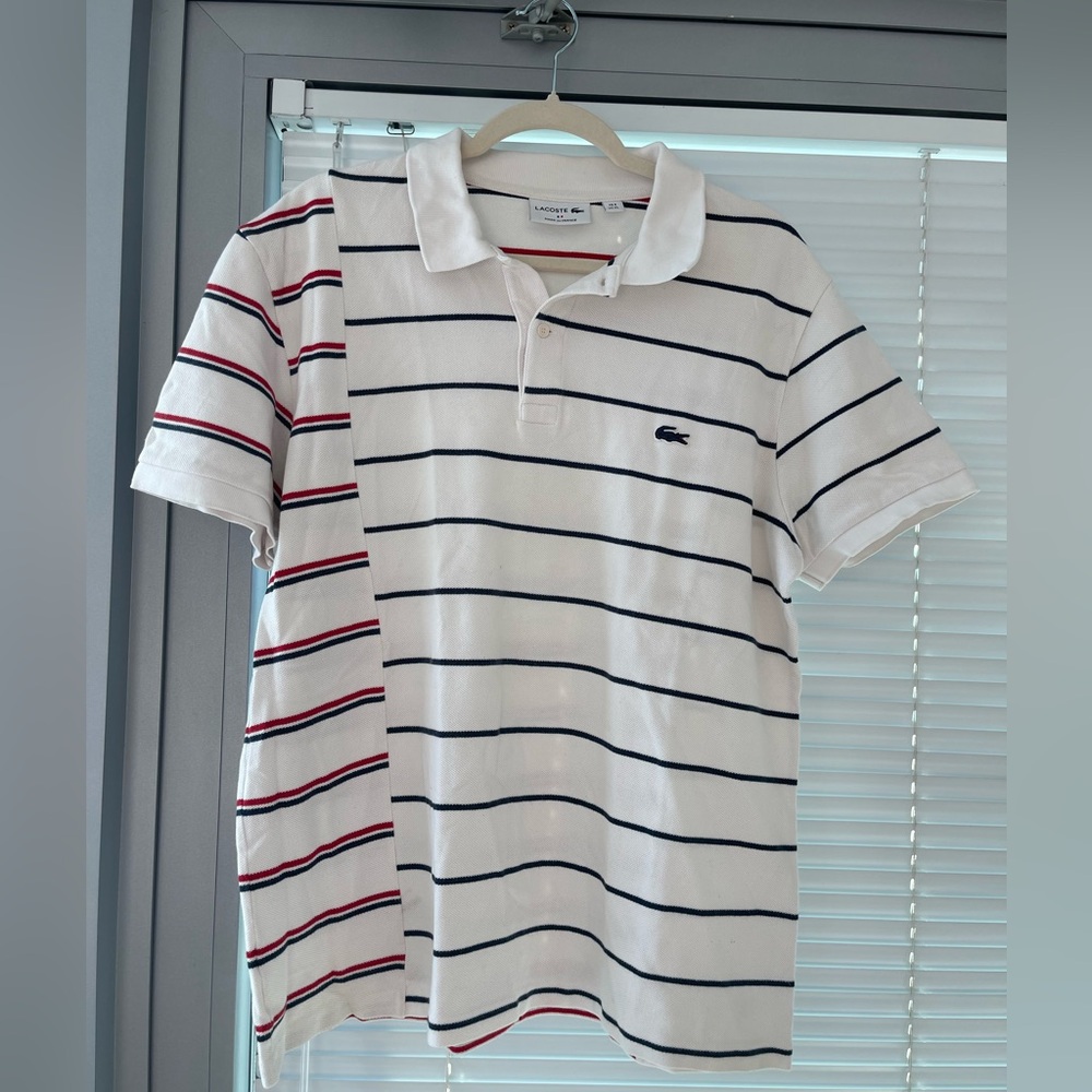 Lacoste Men’s Polo in white, XL